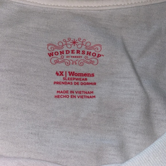 Wondershop Christmas Holiday Pajama Shirt - It’s All Very Merry - Picture 3 of 4